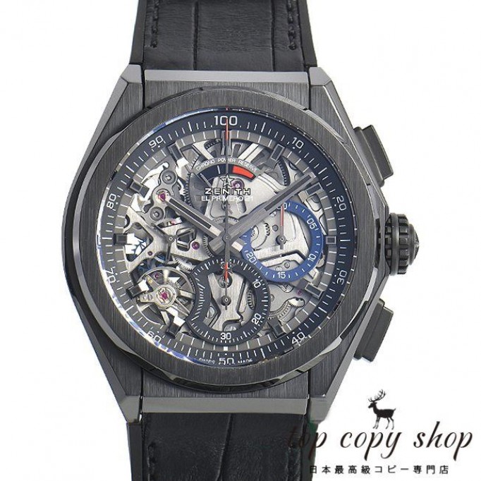 
                        ゼニス デファイ スーパーコピー エルプリメロ２１ ブラックセラミック 49.9000.9004/78.R582
                    