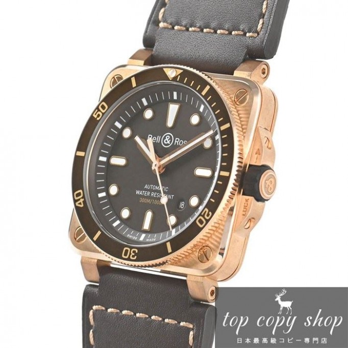 ベル＆ロス スーパーコピー BR03-92 DIVER BROWN BRONZE 世界限定999本 BR03-92-D-BR-BR/SCA