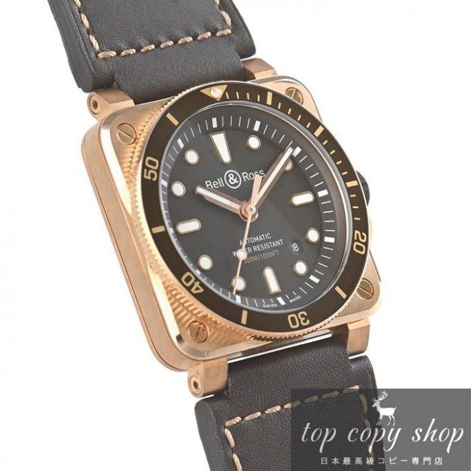 ベル＆ロス スーパーコピー BR03-92 DIVER BROWN BRONZE 世界限定999本 BR03-92-D-BR-BR/SCA