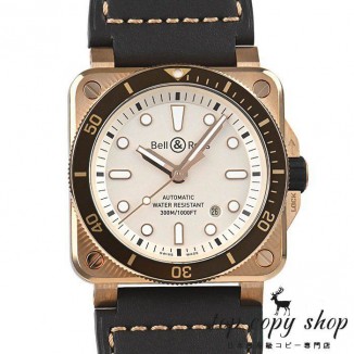 ベル＆ロス スーパーコピー BR03-92 DIVER WHITE BRONZE 限定生産999本 BR03-92-D-WH-BR/SCA