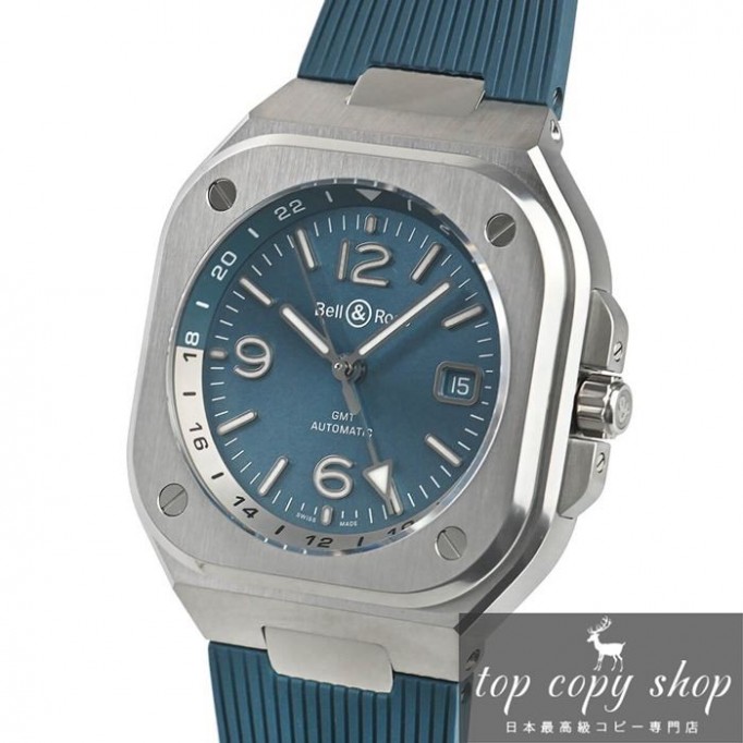 ベル＆ロス スーパーコピー BR05 GMT SKYBLUE BR05G-PB-ST/SRB