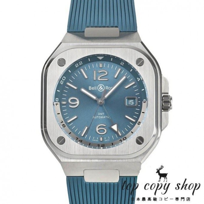 ベル＆ロス スーパーコピー BR05 GMT SKYBLUE BR05G-PB-ST/SRB
