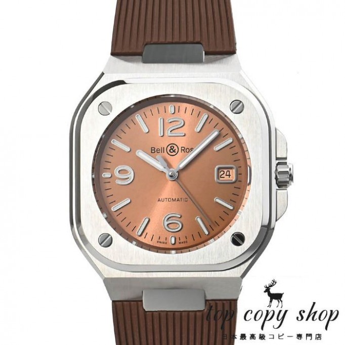 ベル＆ロス スーパーコピー BR05 COPPER BROWNSTEEL BR05A-BR-ST/SRB
