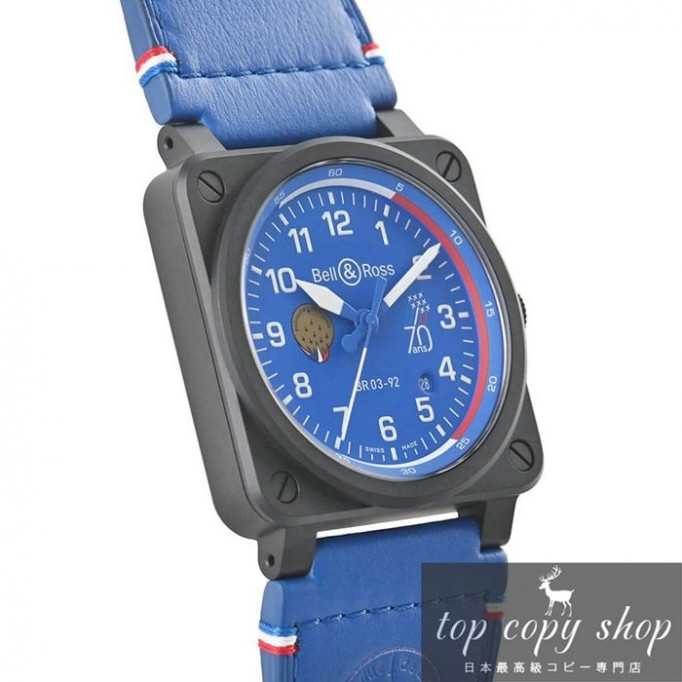 ベル＆ロス スーパーコピー BR03-92 PATROUILLE DE FRANCE 70TH 限定生産999本 BR03-92-PAF7-CE/SCA