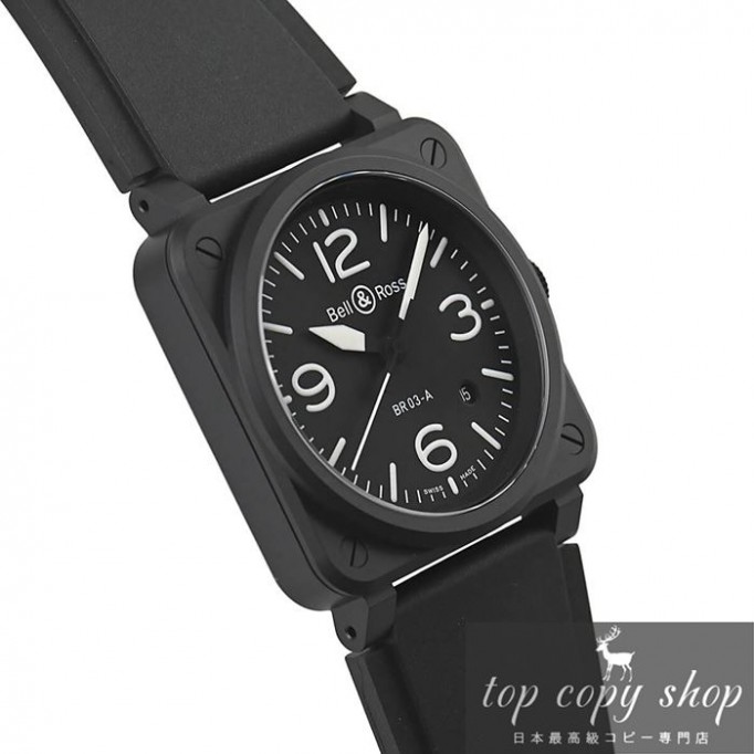 ベル＆ロス スーパーコピー BR03 BLACK MATTE BR03A-BL-CE/SRB
