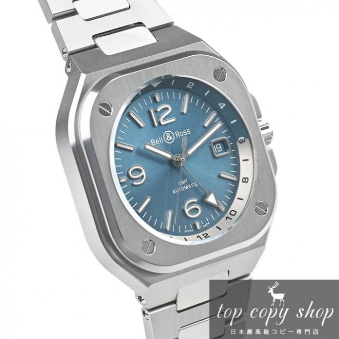 ベル＆ロス スーパーコピー BR05 GMT SKYBLUE BR05G-PB-ST/SST