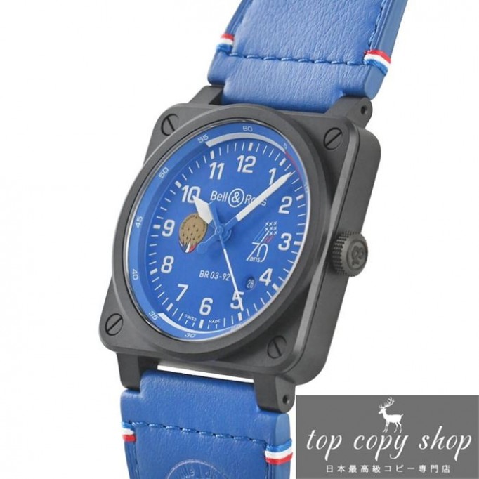 ベル＆ロス スーパーコピー BR03-92 PATROUILLE DE FRANCE 70TH 限定生産999本 BR03-92-PAF7-CE/SCA