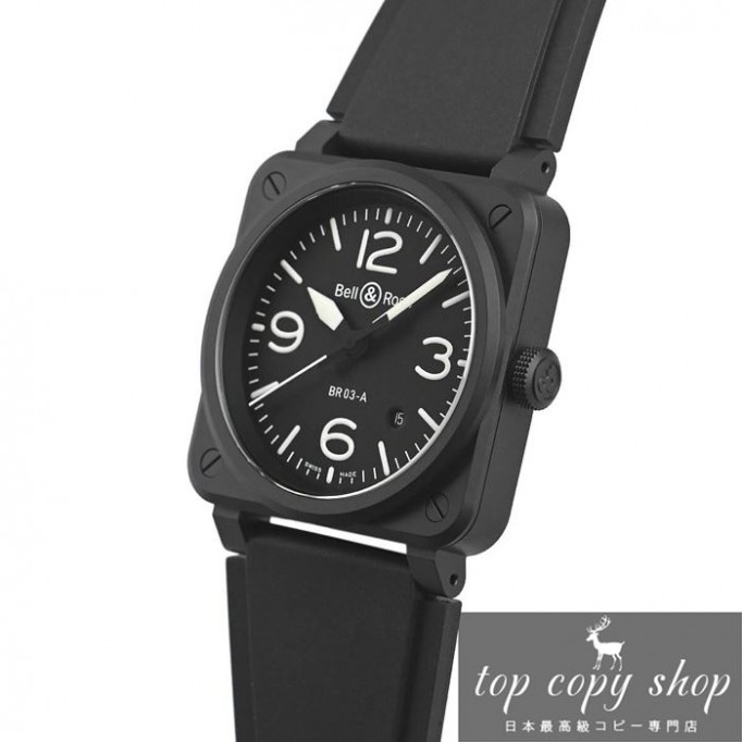 ベル＆ロス スーパーコピー BR03 BLACK MATTE BR03A-BL-CE/SRB