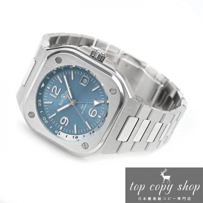 ベル＆ロス スーパーコピー BR05 GMT SKYBLUE BR05G-PB-ST/SST