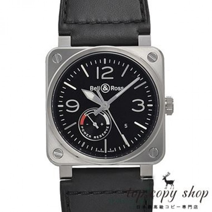 ベル＆ロス スーパーコピー ＢＲ０３‐９７ ＲＥＳＥＲＶＥ ＤＥ ＭＡＲＣＨＥ BR0397-BL-SI/SCA