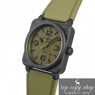 ベル＆ロス スーパーコピー BR03 MILITARY CERAMIC BR03A-MIL-CE/SRB