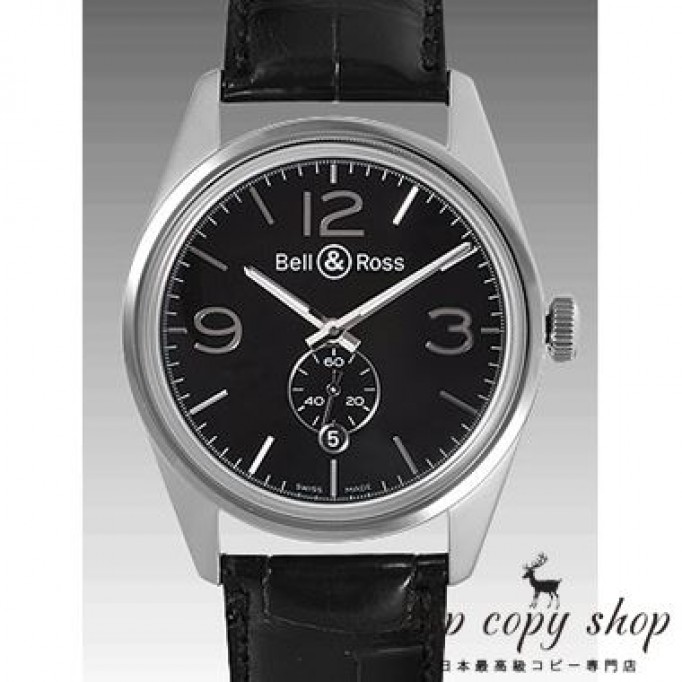 ベル＆ロス スーパーコピー ＶＩＮＴＡＧＥ ＢＲ１２３ ＯＦＦＩＣＥＲ ＢＬＡＣＫ BR123-95