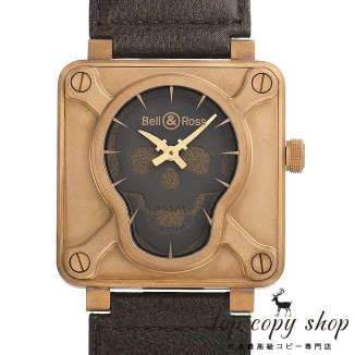 ベル＆ロス スーパーコピー ＢＲ０１－９２ ＳＫＵＬＬ ＢＲＯＮＺＥ ５００本限定 BR01-92-SKULL-BR