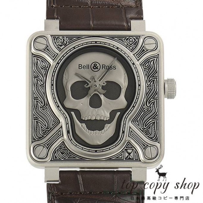 ベル＆ロス スーパーコピー ＢＲ０１－９２ ＢＵＲＮＩＮＧ ＳＫＵＬＬ ５００本限定 BR01-92-SKULL-BURN