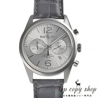 ベル＆ロス スーパーコピー ＢＲ１２６ ＯＦＦＩＣＥＲ ＳＩＬＶＥＲ BRG126-WH-ST/SCR