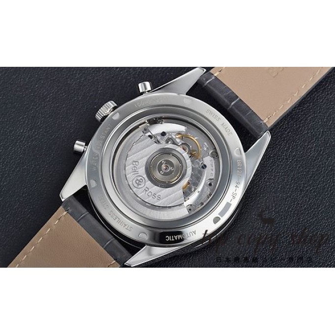 ベル＆ロス スーパーコピー ＢＲ１２６ ＯＦＦＩＣＥＲ ＳＩＬＶＥＲ BRG126-WH-ST/SCR