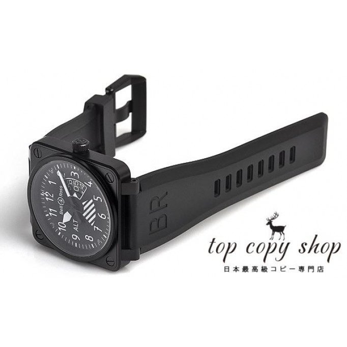 ベル＆ロス スーパーコピー ＢＲ０１－９６ ＡＬＴＩＭＥＴＥＲ 世界限定９９９本 BR0196-ALTI/SRU