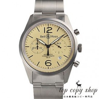 ベル＆ロス スーパーコピー ＢＲ１２６ ＯＲＩＧＩＮＡＬ ＢＥＩＧＥ BRV-126-BE-ST/SST