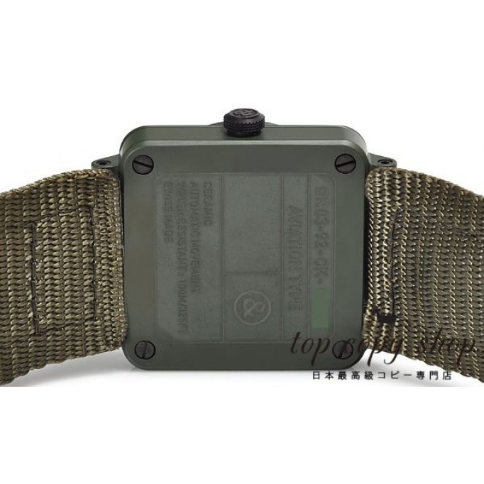 ベル＆ロス スーパーコピー ＢＲ０３－９２ ＭＩＬＩＴＡＲＹ ＣＥＲＡＭＩＣ BR03-92MILITARY CERAMIC