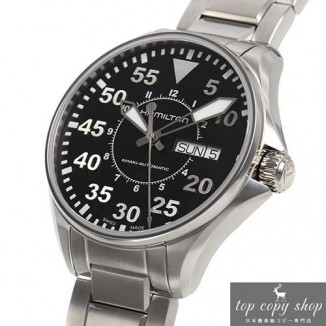 ハミルトン スーパーコピー カーキ パイロットオート３８ｍｍ H64425135