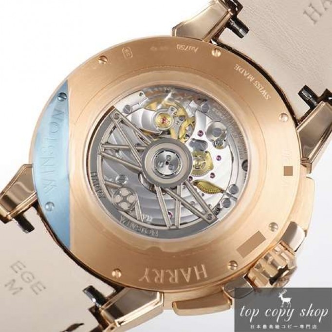 ハリーウィンストン 偽物  オーシャン バイレトログラード オートマティック４２ 世界限定２０本 OCEABI42RR002