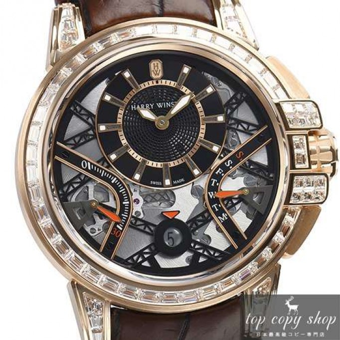 ハリーウィンストン 偽物  オーシャン バイレトログラード オートマティック４２ 世界限定２０本 OCEABI42RR002