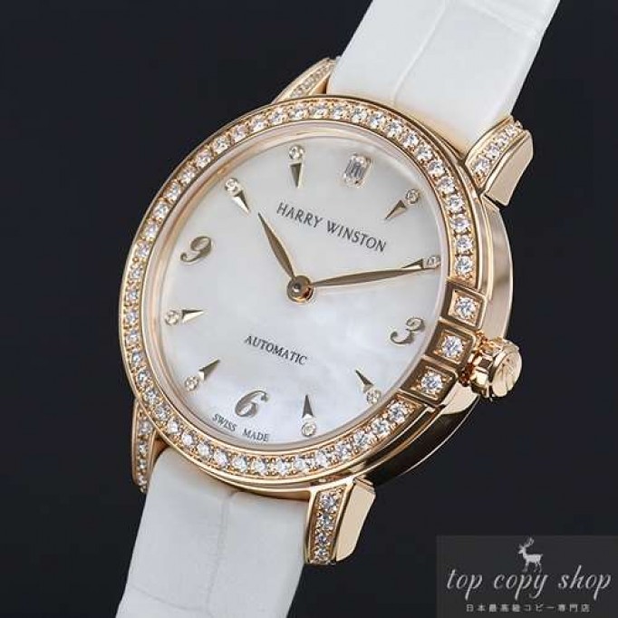 ハリーウィンストン 偽物  ミッドナイト オートマティック ２９ｍｍ MIDAHM29RR001