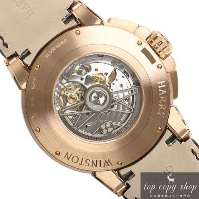 ハリーウィンストン 偽物  オーシャン ビッグデイト オートマティック ４２ｍｍ OCEABD42RR001