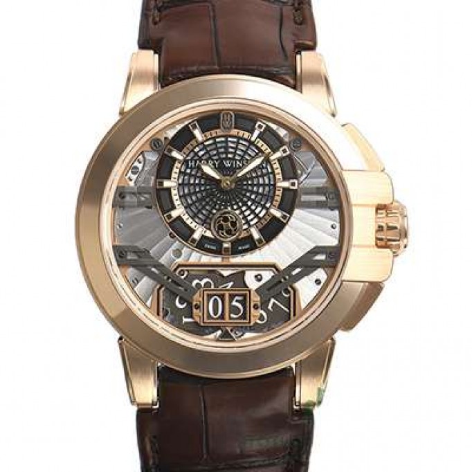 ハリーウィンストン 偽物  オーシャン ビッグデイト オートマティック ４２ｍｍ OCEABD42RR001