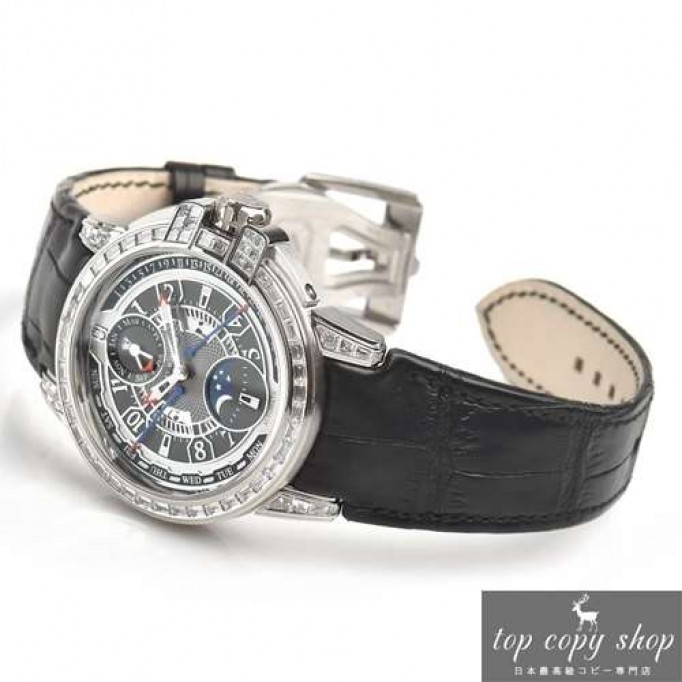 ハリーウィンストン 偽物  オーシャンバイレトログラード パーペチュアルカレンダー 世界限定20本 OCEAPC42WW002