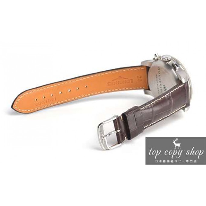 ロンジン スーパーコピー  ヘリテージ ウィームス クロノグラフ L2.741.4.73.2