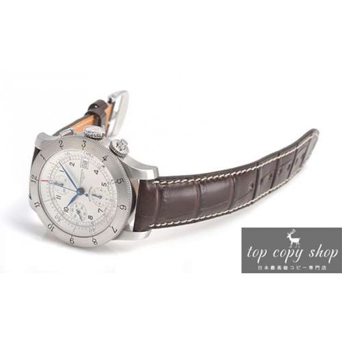 ロンジン スーパーコピー  ヘリテージ ウィームス クロノグラフ L2.741.4.73.2