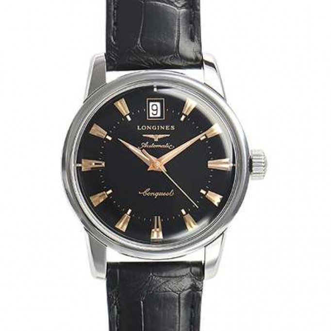 ロンジン スーパーコピー  コンクエスト ヘリテージ L1.611.4.52.4