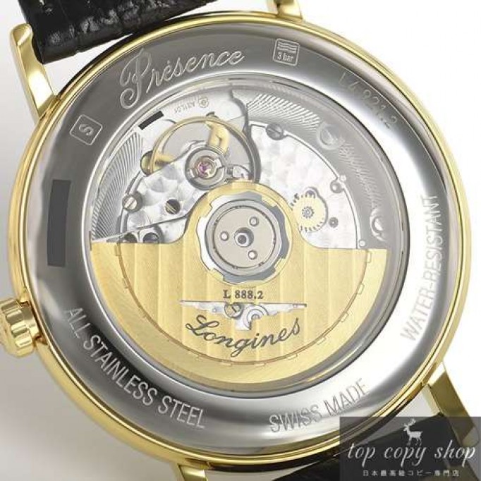 ロンジン スーパーコピー  プレザンス L4.921.2.42.2