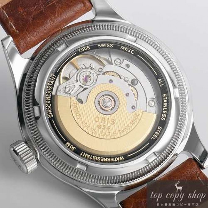 オリス コピー  ビッグクラウン ポインターデイト 654 7463GW