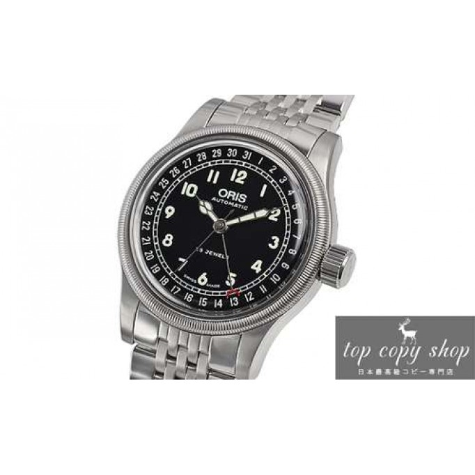 オリス コピー  ビッククラウンポインターデイト 754 7543 4064M
