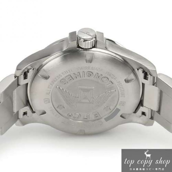 ロンジン スーパーコピー  コンクエスト Ｖ．Ｈ．Ｐ ＧＭＴ L3.718.4.56.6