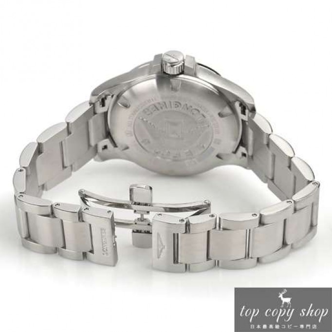 ロンジン スーパーコピー  コンクエスト Ｖ．Ｈ．Ｐ ＧＭＴ L3.718.4.56.6