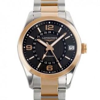 ロンジン スーパーコピー  コンクエスト クラシック GMT L2.799.5.56.7