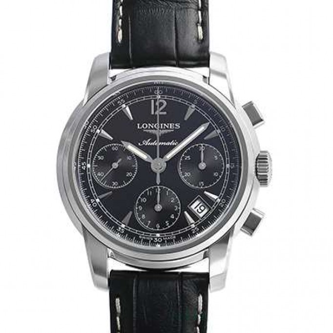 ロンジン スーパーコピー  サンティミエ クロノグラフ L2.753.4.52.3