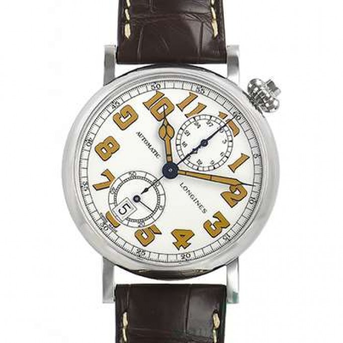 ロンジン スーパーコピー  アヴィゲーション タイプＡ－７ L2.812.4.23.2