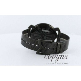 ガガミラノ レプリカ スリム46mm 5082.2 スモールセコンド ブラック メンズ