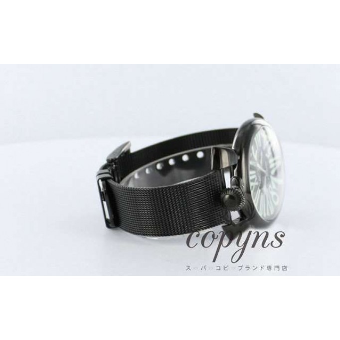 ガガミラノ レプリカ スリム46mm 5082.2 スモールセコンド ブラック メンズ