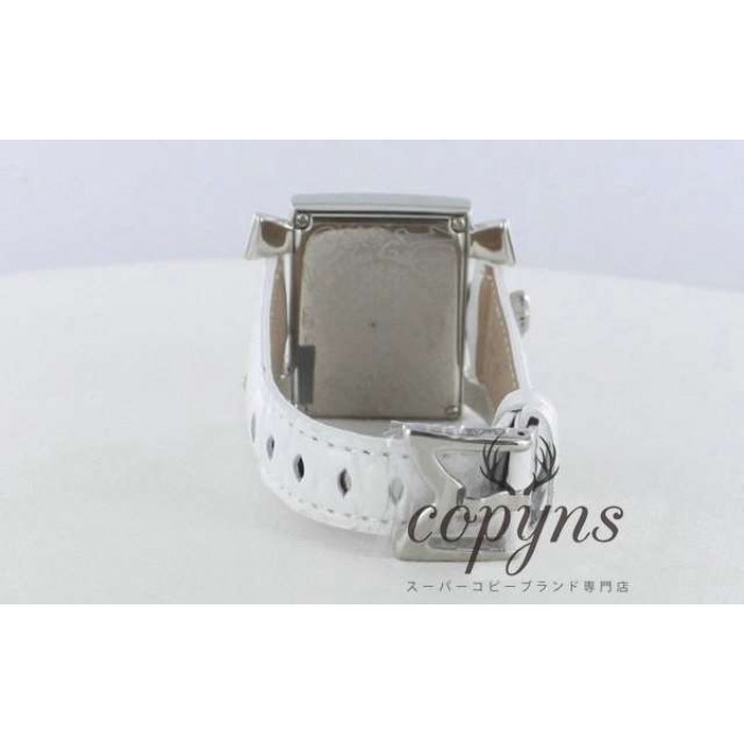 ガガミラノ スーパーコピー ナポレオーネ40mm 6030.4 レザー ホワイト/ブラックシェル ボーイズ