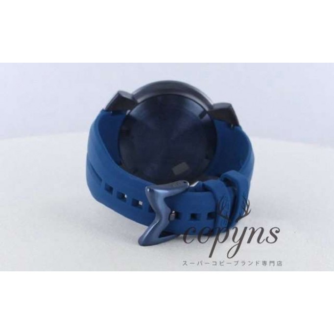 ガガミラノ コピー クロノ48mm 5050.8 ラバー ブルー/ホワイト メンズ