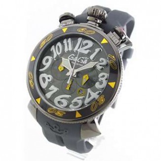 ガガミラノ コピー クロノ48mm 6054.6 ラバー グレー メンズ