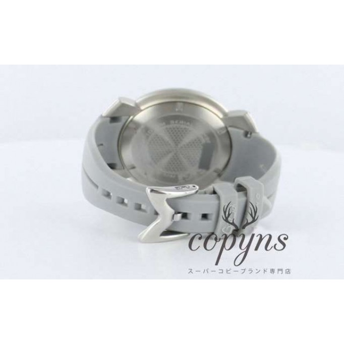 ガガミラノ コピー クロノ48mm 5050.4 ラバー グレー メンズ