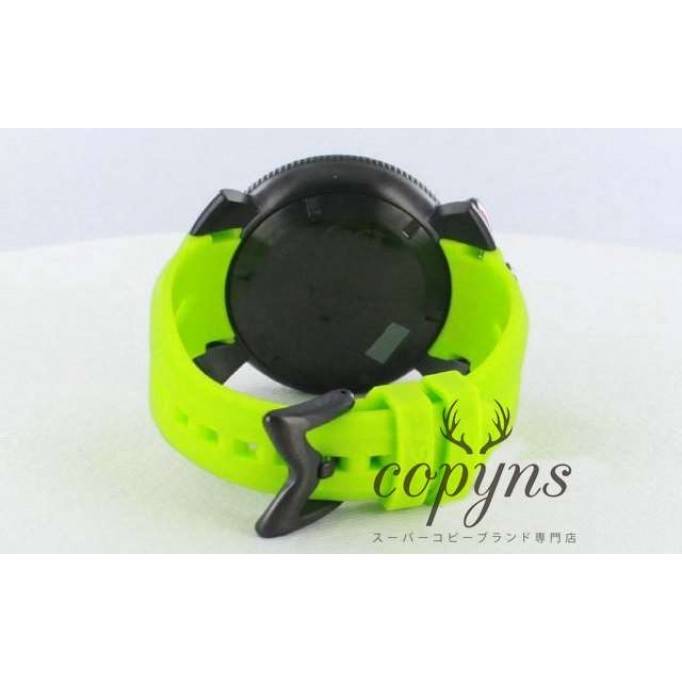 ガガミラノ コピー クロノ48mm 6054.2 ラバー ライトグリーン/ブラック メンズ
