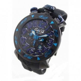 ガガミラノ コピー クロノ48mm 6054.1 ラバー ブラック メンズ