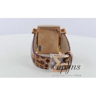 ガガミラノ スーパーコピー ナポレオーネ40mm 6031.2 レザー ブラウン/ホワイトシェル ボーイズ